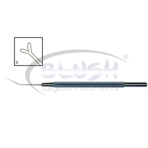 Osher “Y” Hook Angled Shaft Ophthalmic Cataract Surgery Instrument Lens <b>Manipulation</b> Hook Tool By Blush Surgical - Product Image 3