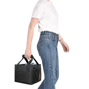 4 Cup Carrier & <b>Water</b> <b>Bottle</b> Holder with Adjustable <b>Strap</b> Dividers Reusable Waterproof Sport Duffle Bag for Outdoor Use - Product Image 4