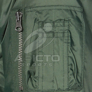 Chaquetas Bomber de Invierno para Hombre, Elegantes, con Tela Resistente en la Parte Delantera, Transpirables, a Prueba de Viento, Diseño Moderno, para Actividades al Aire Libre - Product Image 6