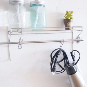 Estante Metálico de Pared para Fregadero, Estante de Almacenamiento para Cocina, Diseño Minimalista, Multifuncional, Profundidad de 8-11.9 Pulgadas - Product Image 2