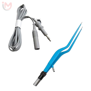 Pince bipolaire à baïonnette entièrement antiadhésive en acier inoxydable, instrument chirurgical médical de haute précision - Product Image 5