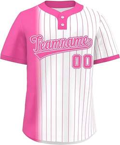 Camiseta de Béisbol de Poliéster/Algodón Suave y Duradera, de Secado Rápido, Personalizable con Nombre de Equipo y Jugador, Unisex para Adultos, para Todas las Temporadas - Product Image 5