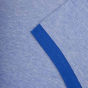 T-shirt en jersey 100 % coton de haute qualité, tricoté uni, brodé, séchage rapide, décontracté, manches courtes, boutonné, logo personnalisé sur le devant, 200g - Product Image 5