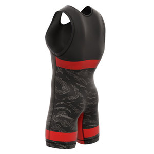 Combinaisons de lutte sublimées confortables, de haute qualité, avec logo personnalisé, fabriquées en usine, vêtements de lutte professionnels - Product Image 6