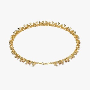 Hip Hop Iced Out Moissanite Diamond Tennis Link <b>Bracelet</b> Trendy Fashion Jewelry For Women Wholesale Price Gold Plated <b>Bracelet</b> - Product Image 2