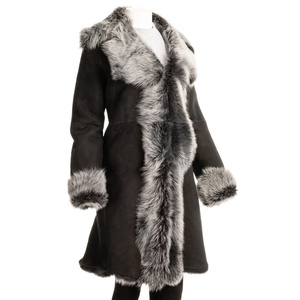 Genuine Sheep <b>Leather</b> <b>Jacket</b> for Women Wholesale <b>Long</b> <b>Leather</b> Coats Ladies Fashion Italian Style <b>Leather</b> <b>Jacket</b> - Product Image 5