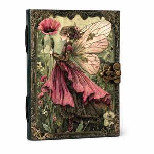 Grimoire en cuir fait main – Livre de sorts vierge, Journal de sorcellerie, Carnet Wiccan Pagan, Journal quotidien de magie - Product Image 1