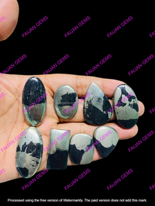 Precio al por mayor, Lote de cabujones sueltos de cuarzo Apache Gold natural de calidad AAA+, piedras de cuarzo curativas de todas las formas para la fabricación de joyas - Product Image 2