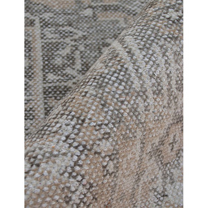 Luxury Traditional Antique Look Geometric PET Hand Knotted Area <b>Rug</b> for Elegant Interiors - Product Image 1