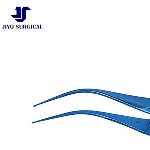 Pinzas Corneales de Titanio de Grado Médico Troutman-Barraquer Colibri de 73 mm con Puntas Finas de 0.12 mm para Cirugía de Cataratas Corneales Jiyo Surgical - Product Image 2