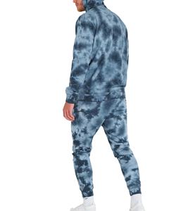 Custom Logo Screen Print Plus Size Mens Hoodies Streetwear Heavyweight French Cotton Fleece Zip Up For Men - Product Image 2