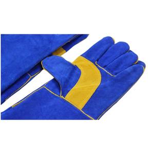 Meilleurs gants de soudage en cuir résistant à la chaleur, gants de soudeur en daim de vache résistants à la chaleur - Product Image 6