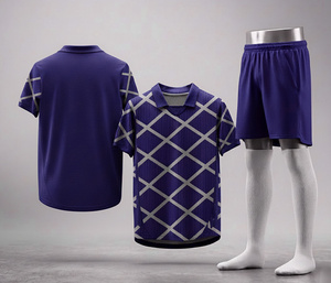 Conjunto de Uniforme de Fútbol de Sublimación Completa de Alto Rendimiento |   Tallas para Hombres, Mujeres y Jóvenes |   Ropa Deportiva Ligera de Secado Rápido para Entrenamiento - Product Image 3