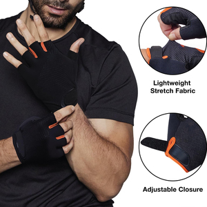 Lightweight Half Finger <b>Touchscreen</b> Best Marital Polyester <b>Gloves</b> Cycling Windproof Running Racing Jogging Wear Cycling <b>Gloves</b> - Product Image 5
