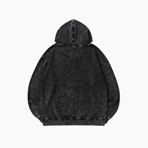 Sudadera con capucha unisex de alta demanda con efecto desgastado, estilo vintage oversize para hombre, de ajuste holgado, tela suave premium, moda streetwear. - Product Image 3