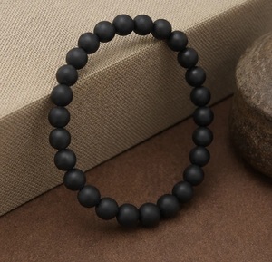 Pulsera Karungali de madera natural con cuentas, hecha a mano, pulsera espiritual tradicional para hombres y mujeres, regalo - Product Image 2