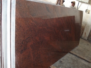 Dalles de granit rouge multicolores de qualité supérieure, finition polie et flammée Lapotara pour plans de travail de cuisine, carreaux et revêtements de sol pour la rénovation de la maison - Product Image 4