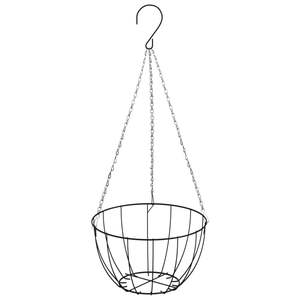 Ensemble de 4 supports noirs pour plantes suspendues, pour paniers suspendus et accessoires - Product Image 5