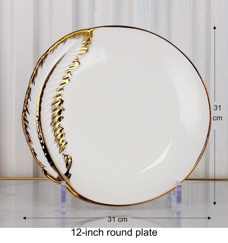 12-inch round plate