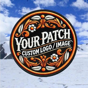 Patch brodé personnalisé, patchs thermocollants, logo d'équipe, groupe, patch personnalisé DIY, patch fusible, patch auto-agrippant - Product Image 1