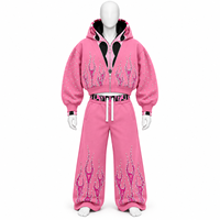 Ensemble de survêtement deux pièces en coton 100% de haute qualité, personnalisable, grande taille, séchage rapide, respirant, pour hommes