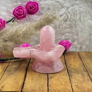 Natural Rose Quartz Shivling Carving <b>Pink</b> Quartz Shiva Lingam <b>Healing</b> Crystal For Reiki Spiritual Decor Wholesale - Product Image 2
