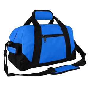 Bolsa de Lona Unisex Azul de Poliéster, Forma Ovalada, Cierre de Cremallera, Múltiples Compartimentos, Resistente al Agua, Gran Capacidad de 20-36L para Viajes - Product Image 6