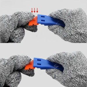 Herramienta Raspadora de Adhesivo de Goma Moldeada por Inyección, Mango OEM, Herramienta de Limpieza de Pisos Duradera y Ecológica, Fabricante - Product Image 1