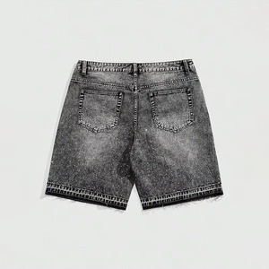Wholesale Men's <b>Denim</b> Shorts Custom Made OEM High Quality <b>Material</b> with Custom Colors Size and Logo Breathable <b>Denim</b> Short - Product Image 2