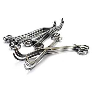 Pinzas para vasos, instrumentos quirúrgicos de urología, juego de pinzas vasculares de acero inoxidable, herramientas de cirugía médica, calidad europea - Product Image 3