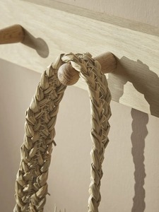 Two Braided Seagrass Hanging <b>Storage</b> <b>Baskets</b> Handmade <b>Storage</b> <b>Basket</b> Wholesale eco-friendly Made in Vietnam - Product Image 6