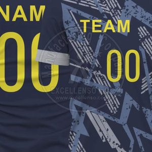 Tenue de football américain 7v7 OEM personnalisable sans logo – Maillot et short d'équipe à manches courtes pour le sport - Product Image 6