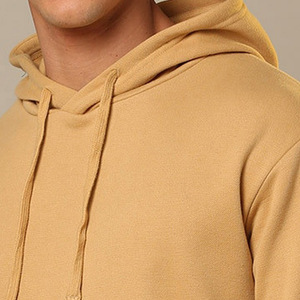 Sudadera con Capucha Personalizada para Hombre, Color Marrón Camel, con Bolsillo Tipo Canguro, para Impresión, Bordado y Marca Privada - Product Image 6