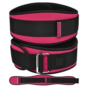 Cinturones de neopreno para entrenamiento de gimnasio y fitness, cinturones de soporte para levantamiento de pesas, seguros y efectivos, para fuerza y fitness. - Product Image 4