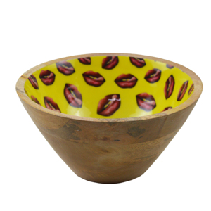 Tazón para Servir de Rainbow Accessories, para Bodas y Decoración del Hogar, Diseño con Temática LGBTQ, Tazón para Frutas con Acabado Esmaltado - Product Image 3
