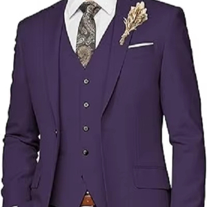 Classic Men Wedding <b>Suit</b> Pant Coat Slim Fit Party Tuxedo - Product Image 1