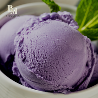 Poudre d'Ube Pure Bosmos 1kg – Certifiée HALAL/HACCP, Ingrédient pour Bubble Tea et Thé au Lait, Origine Taïwan