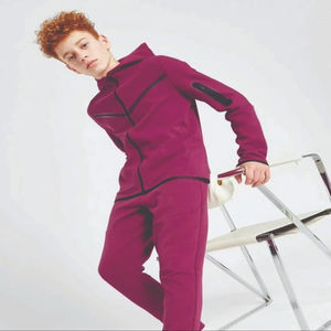 Ensemble de survêtement pour homme avec veste zippée intégrale et pantalon de jogging pour l'exercice, l'entraînement en plein air et la remise en forme quotidienne - Product Image 1