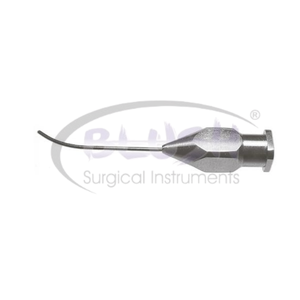 Cánula extractora de corteza Simcoe 23G, irrigación oftálmica derecha, aspiración, conjunto de instrumentos para cirugía de cataratas, CE ISO, Blush Surgical - Product Image 1