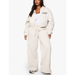 Ropa Deportiva al por Mayor de Marca Privada, Conjunto Deportivo para Correr, Chándal a Juego, Talla XL, Algodón, Ropa Deportiva Urbana para Mujer - Product Image 5