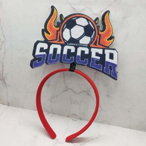 Diadema de Fútbol para Decoración de Fiestas, Diseño Vibrante y Atrevido para Fanáticos del Fútbol, Lista para Grandes Partidos, con Motivos Clásicos de Balón - Product Image 6