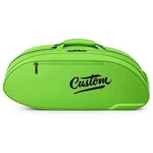 Sac de sport de luxe en toile verte personnalisé, fermeture à glissière, durable, imperméable, léger, grande capacité, sac de voyage, sac de gym - Product Image 1