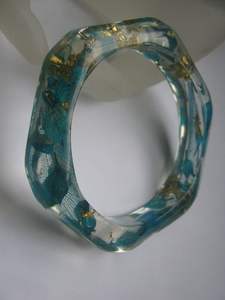 Cadre photo moderne en os de buffle fait main avec de belles fleurs, cadeau durable pour petite amie - Product Image 5