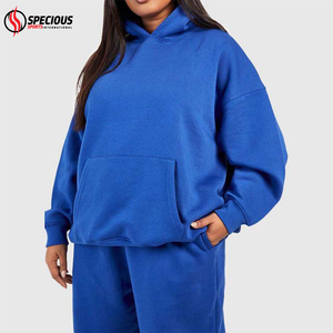 Conjuntos Deportivos Personalizados de Otoño para Mujer, con Capucha, de Felpa, Casuales, de Manga Larga, Resistentes, Transpirables y Ecológicos, 100% Algodón - Product Image 5