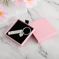 Boîtes à bijoux en carton, coffrets cadeaux pour bracelets, boucles d'oreilles, colliers, bijoux, rose