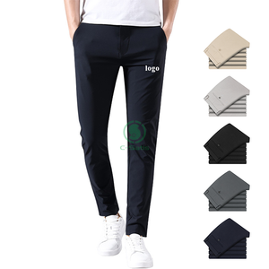 Pantalones Chinos Casuales de Poliéster para Hombre, Pantalones de Golf Elásticos - Product Image 2