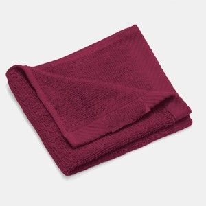Serviette de sport en tissu éponge bordeaux, séchage rapide, absorbante, serviette de sport en microfibre, séchage rapide, impression sérigraphique personnalisée - Product Image 5