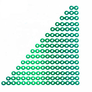 Kit d'instruments manuel pour implants de plaques de fixation droites miniatures maxillo-faciales, en promotion, pour la chirurgie maxillo-faciale par zuol - Product Image 2