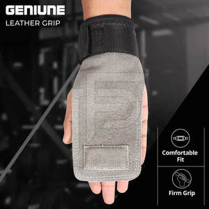 Sangles de musculation en cuir de vachette personnalisées de haute qualité, coussinets de fitness en cuir pour l'haltérophilie, directement du fabricant - Product Image 4