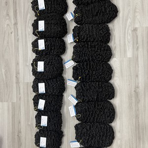Articles populaires : Extensions de cheveux naturels bouclés à la vapeur, 100 % cheveux humains bruts, sans perte ni nœuds - Product Image 4
